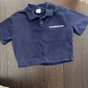 Zara Essential Navy Kids Polo Shirt